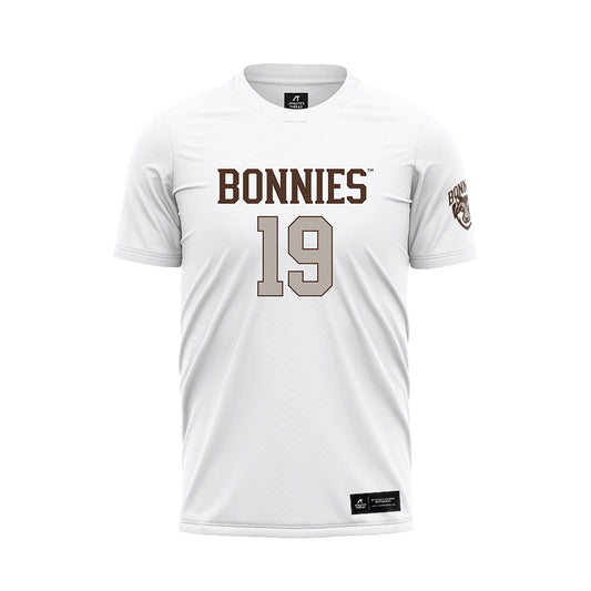 St. Bonaventure - NCAA Women's Soccer : Naomi Sharma Tobar - White Soccer Jersey-0