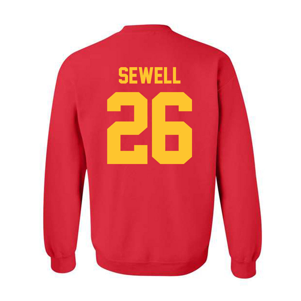 Ferris State - NCAA Football : JJ Sewell - Classic Shersey Crewneck Sweatshirt-1