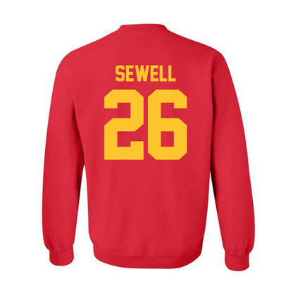 Ferris State - NCAA Football : JJ Sewell - Classic Shersey Crewneck Sweatshirt-1