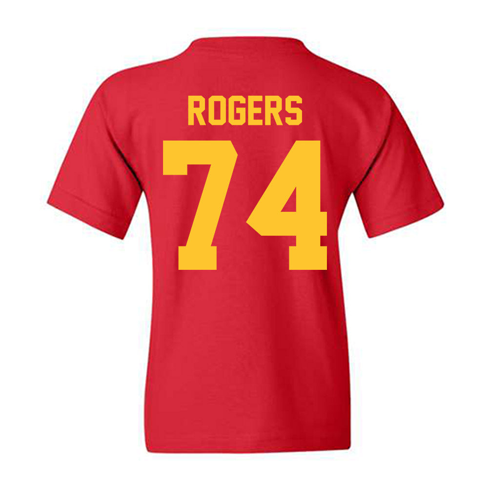 Ferris State - NCAA Football : Rashawn Rogers - Classic Shersey Youth T-Shirt-1