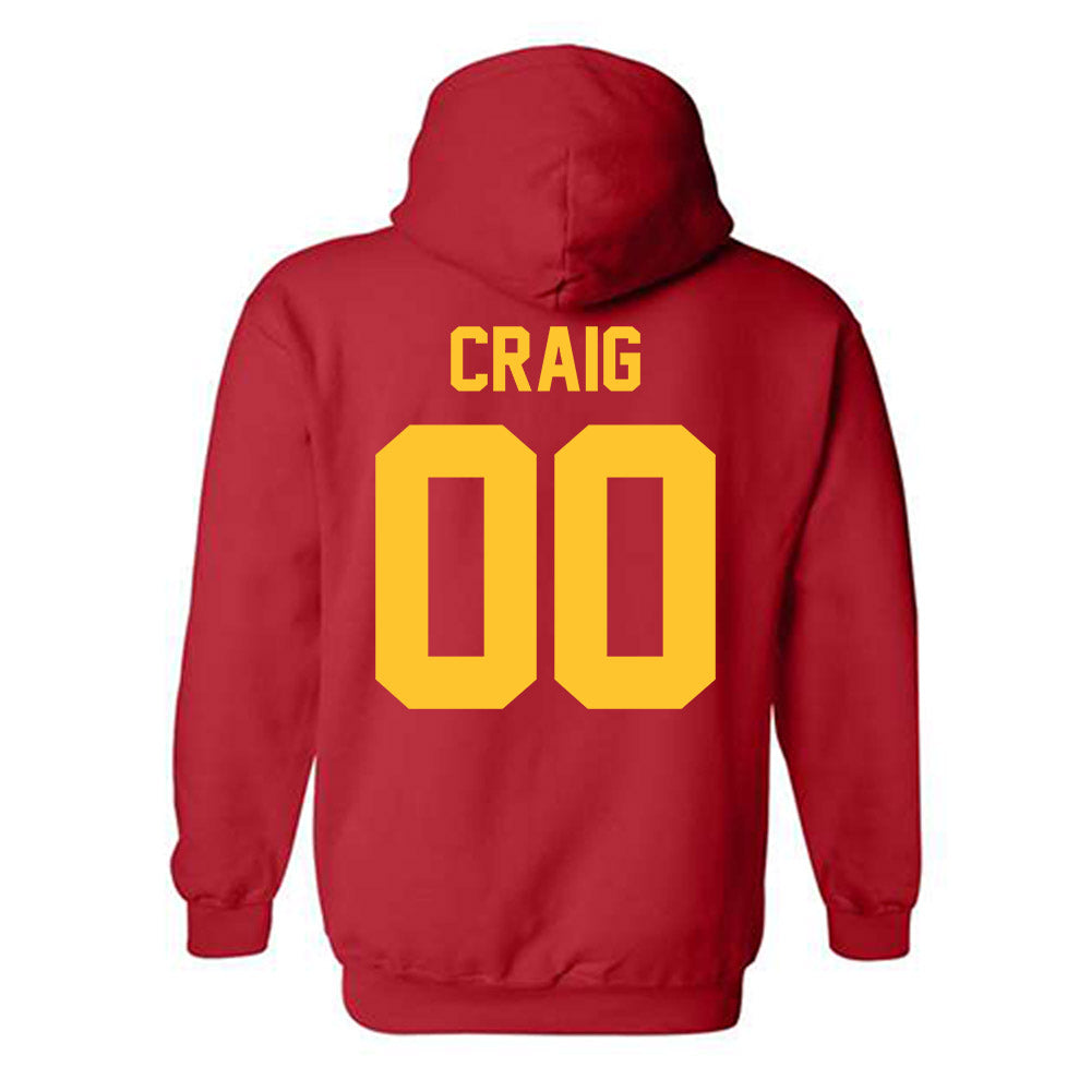 Ferris State - NCAA Football : Theotis Craig - Classic Shersey Hooded Sweatshirt-1