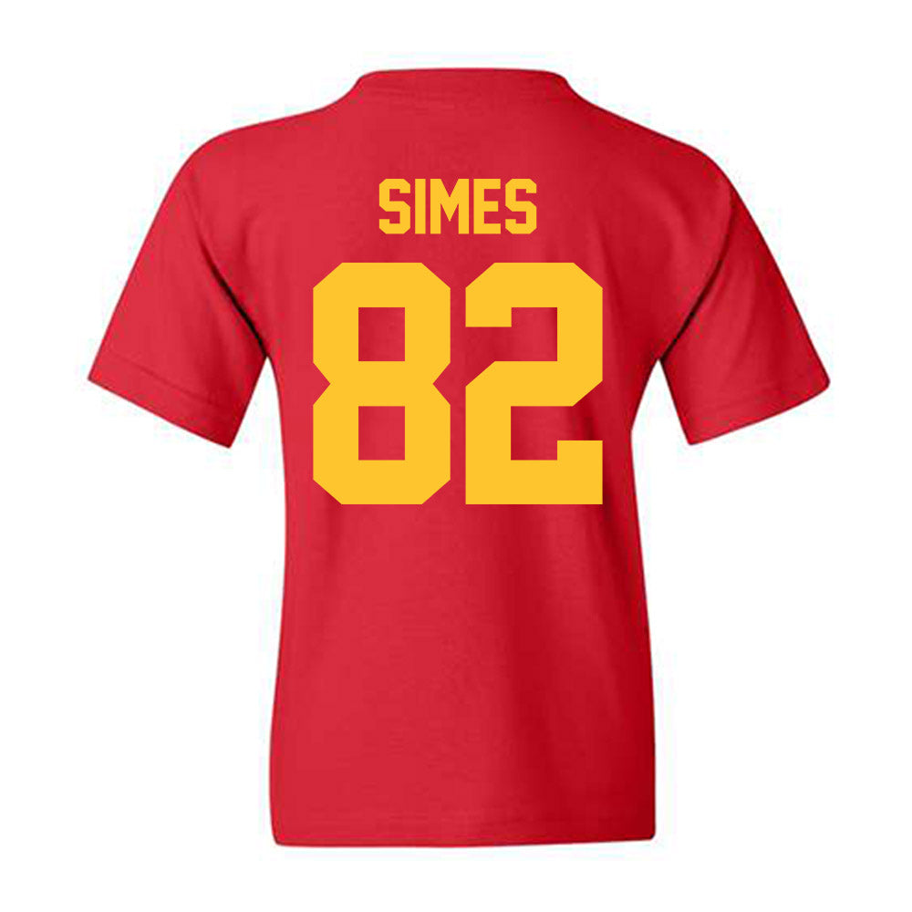 Ferris State - NCAA Football : Kevin Simes - Classic Shersey Youth T-Shirt-1