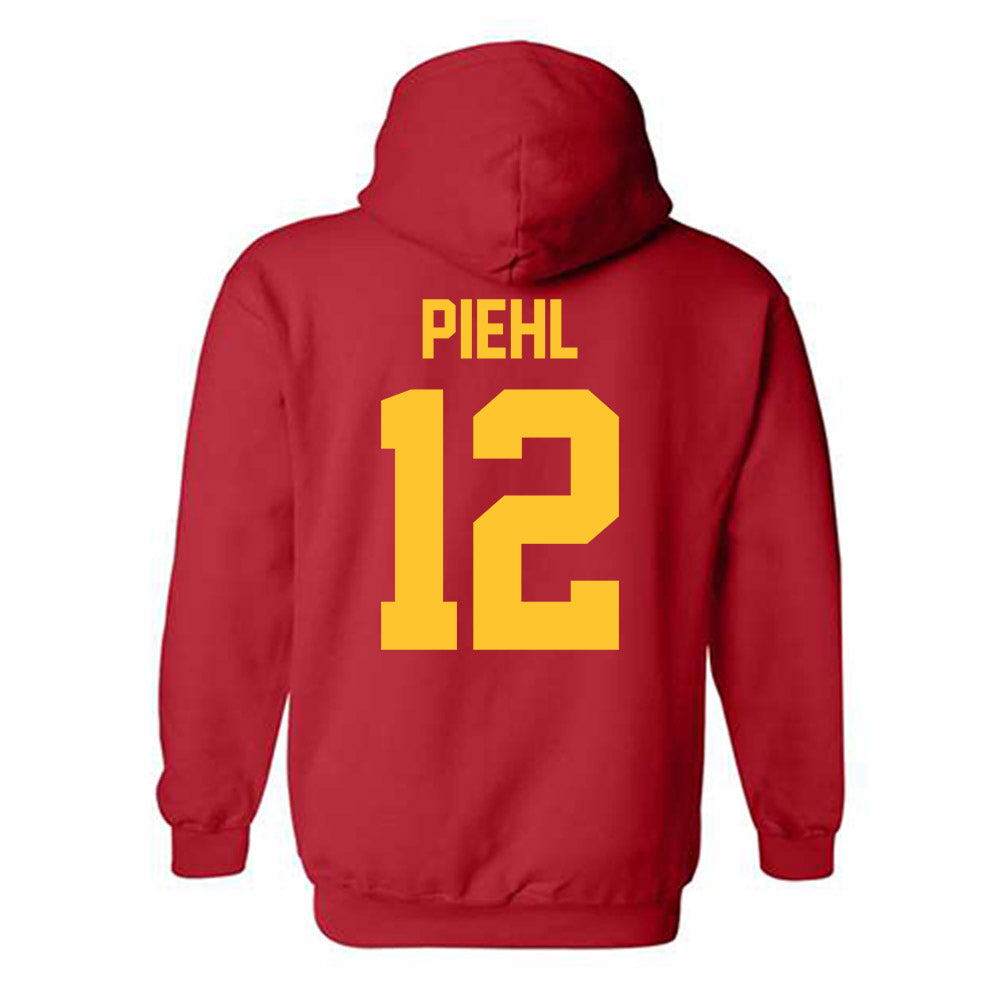 Ferris State - NCAA Softball : Ariveara Piehl - Classic Shersey Hooded Sweatshirt-1
