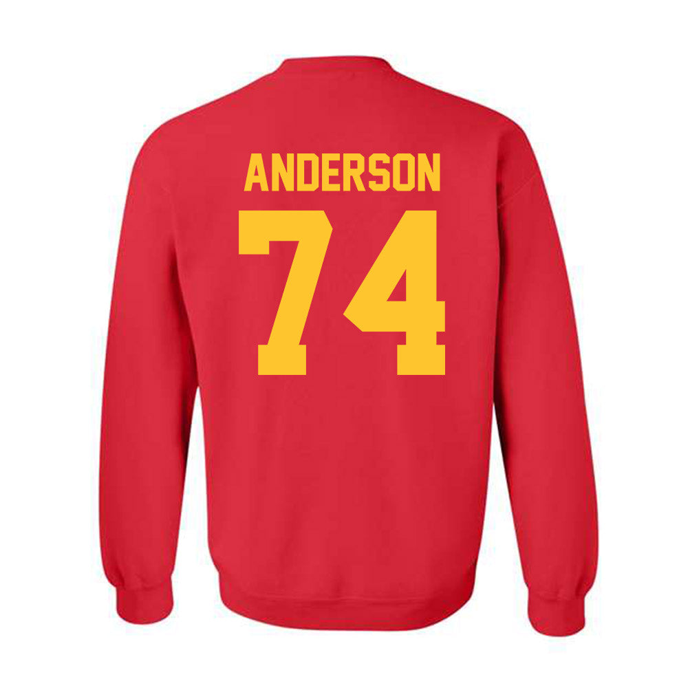 Ferris State - NCAA Football : Bobby Anderson - Classic Shersey Crewneck Sweatshirt-1