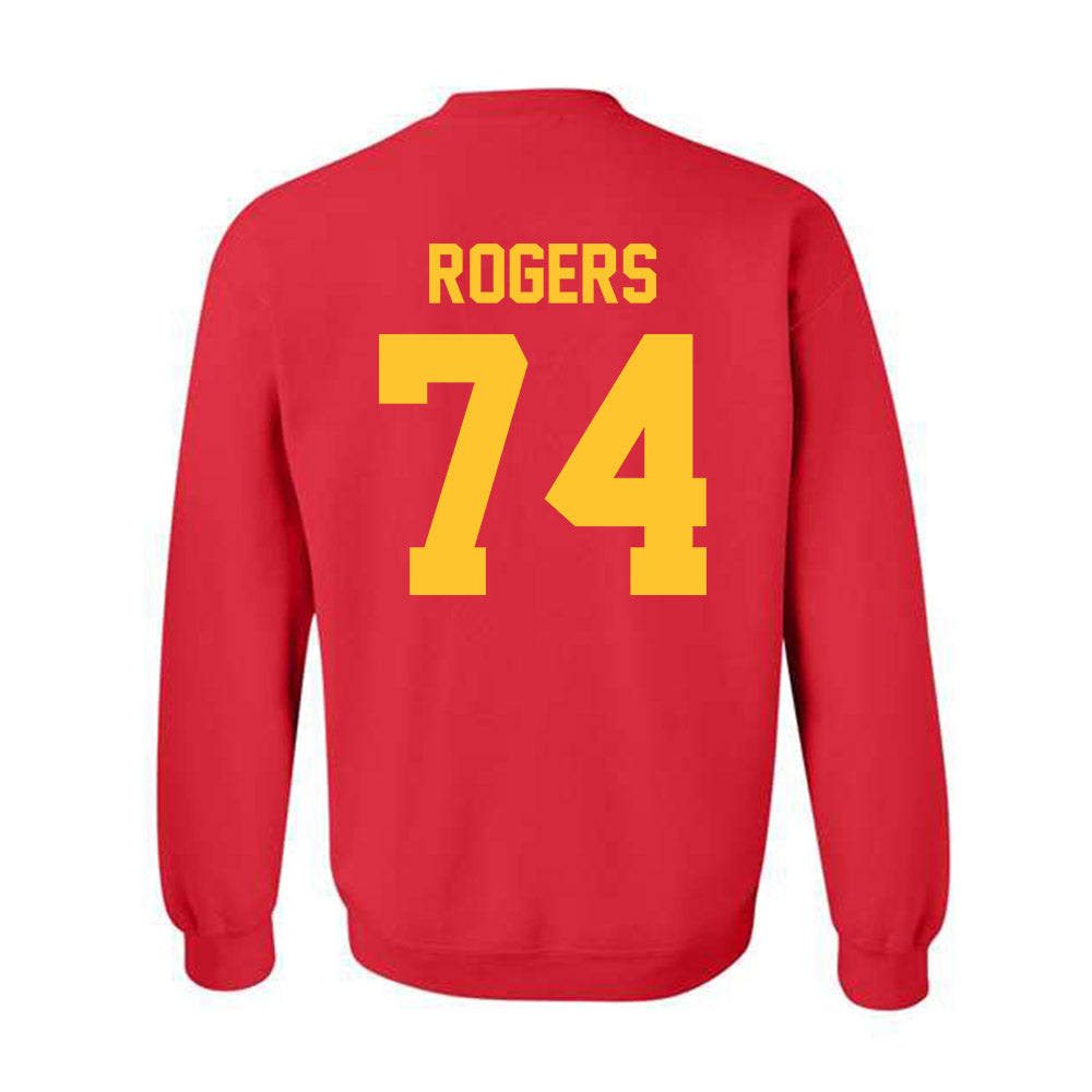 Ferris State - NCAA Football : Rashawn Rogers - Classic Shersey Crewneck Sweatshirt-1