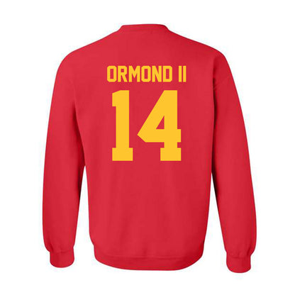 Ferris State - NCAA Football : Timothy Ormond II - Classic Shersey Crewneck Sweatshirt-1