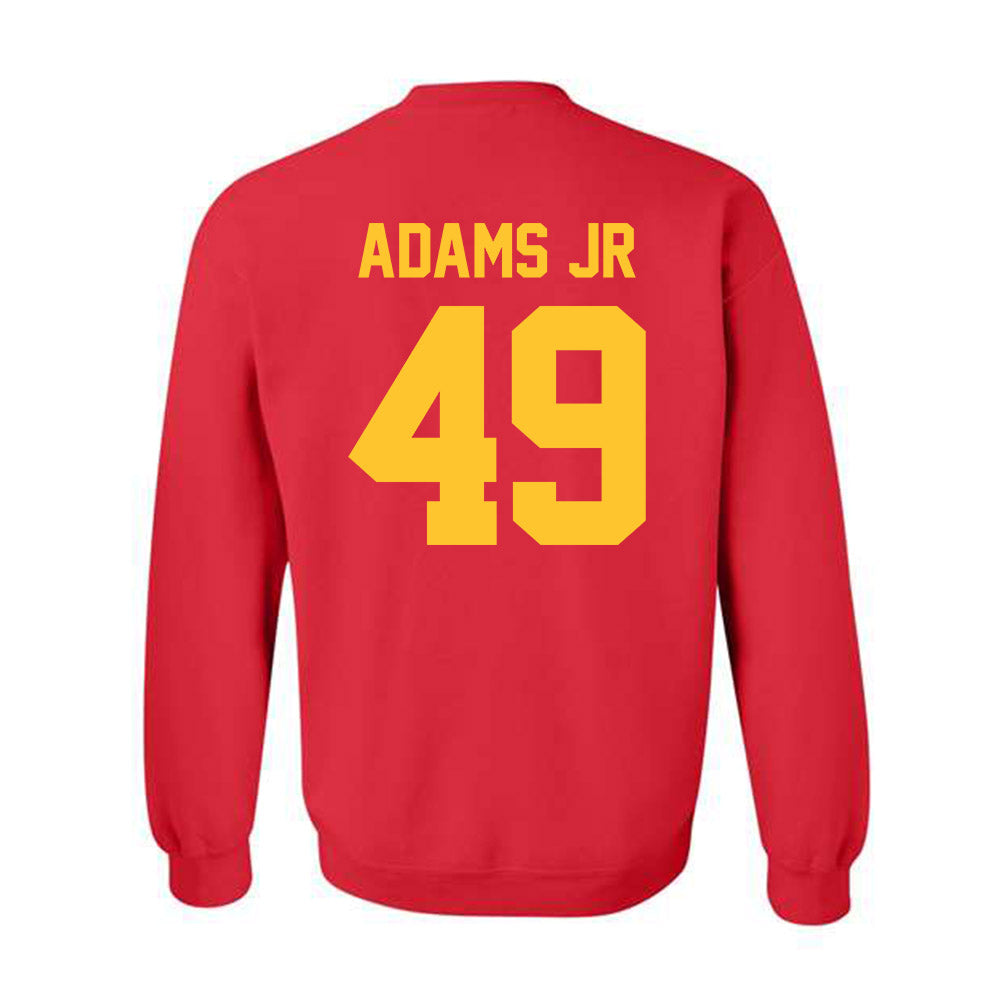 Ferris State - NCAA Football : Maurice Adams Jr - Classic Shersey Crewneck Sweatshirt-1