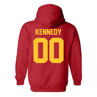 Ferris State - NCAA Football : Jshawn Kennedy - Classic Shersey Hooded Sweatshirt-1