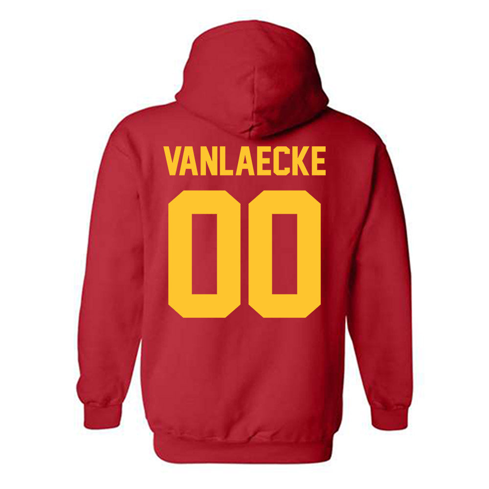 Ferris State - NCAA Football : Brady VanLaecke - Classic Shersey Hooded Sweatshirt-1