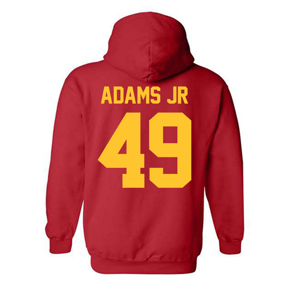 Ferris State - NCAA Football : Maurice Adams Jr - Classic Shersey Hooded Sweatshirt-1
