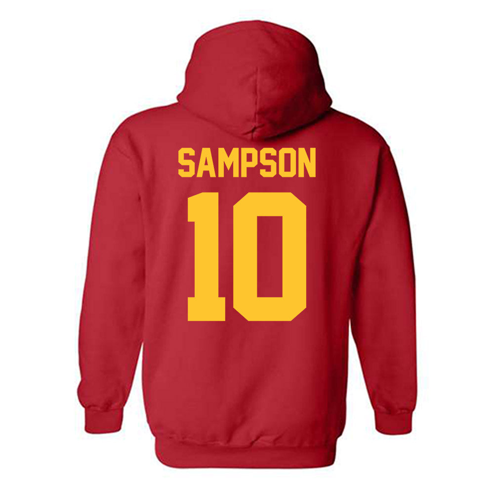 Ferris State - NCAA Women's Soccer : Grace Sampson - Classic Shersey Hooded Sweatshirt-1