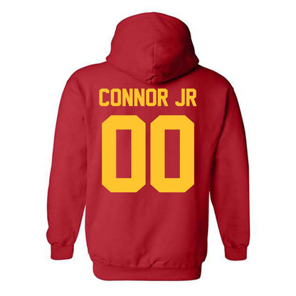 Ferris State - NCAA Football : Daniel Connor Jr - Classic Shersey Hooded Sweatshirt-1