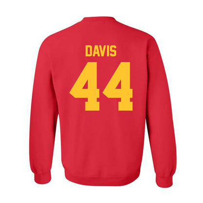 Ferris State - NCAA Football : Kailib Davis - Classic Shersey Crewneck Sweatshirt-1