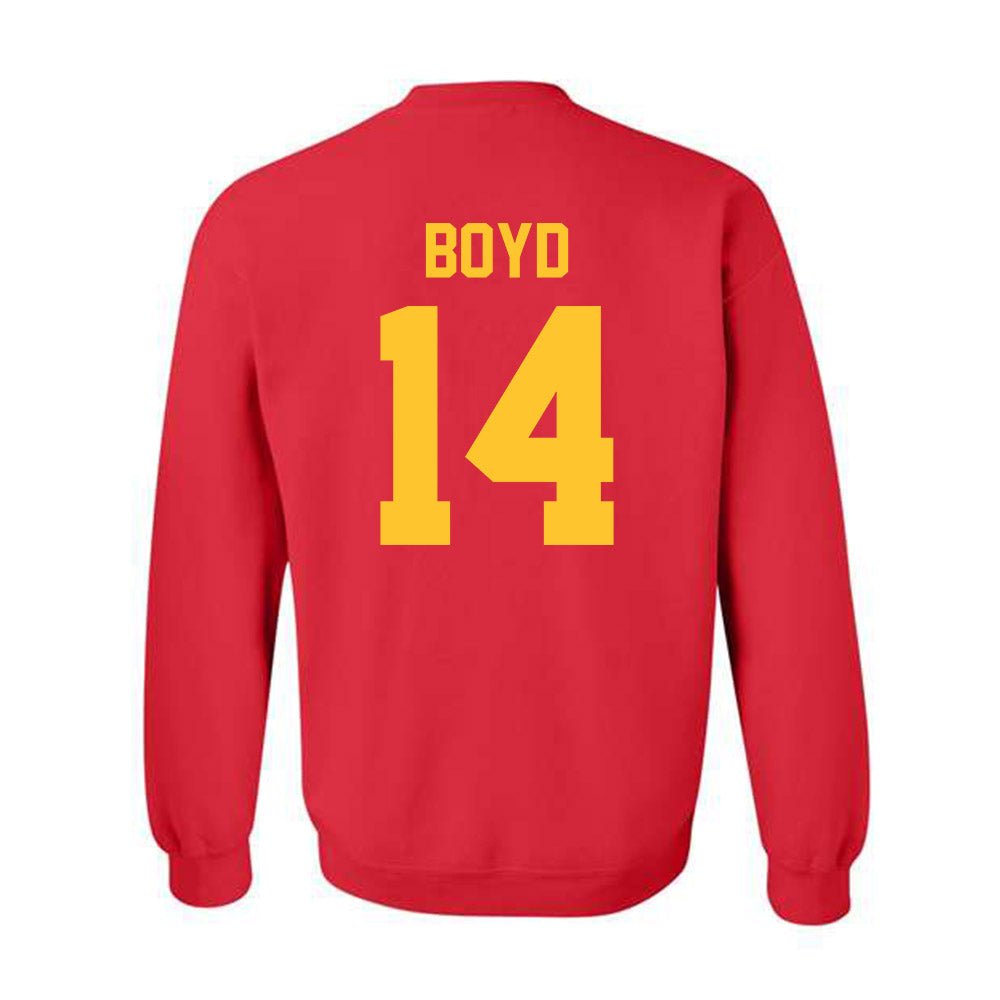 Ferris State - NCAA Football : Sincer Boyd - Classic Shersey Crewneck Sweatshirt-1