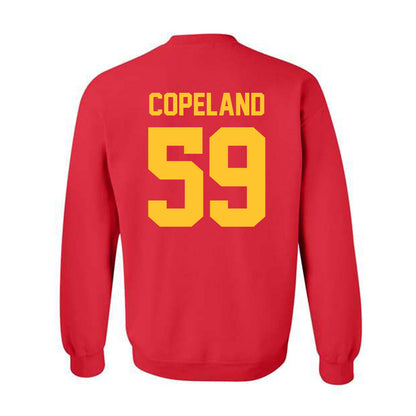 Ferris State - NCAA Football : Isiah Copeland - Classic Shersey Crewneck Sweatshirt-1