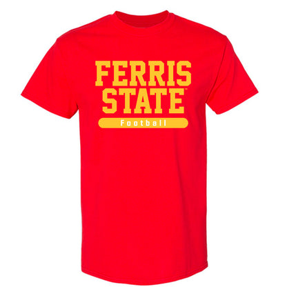Ferris State - NCAA Football : Jordan Tooles - Classic Shersey T-Shirt-0