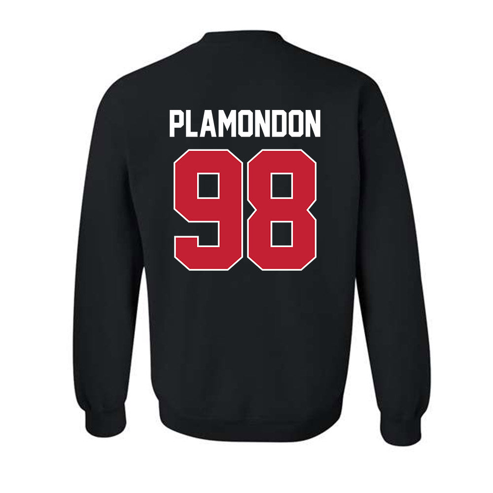 Ferris State - NCAA Football : Jake Plamondon - Classic Shersey Crewneck Sweatshirt-1