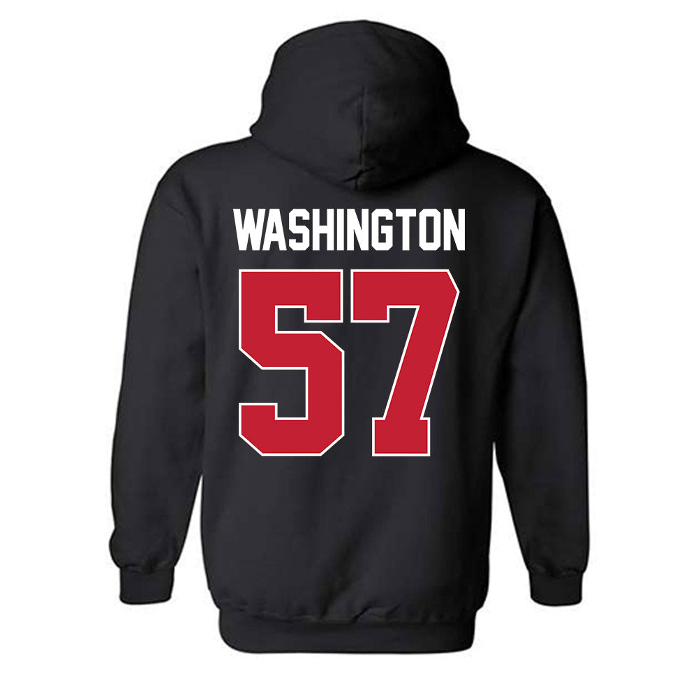 Ferris State - NCAA Football : Jaylen Washington - Classic Shersey Hooded Sweatshirt-1