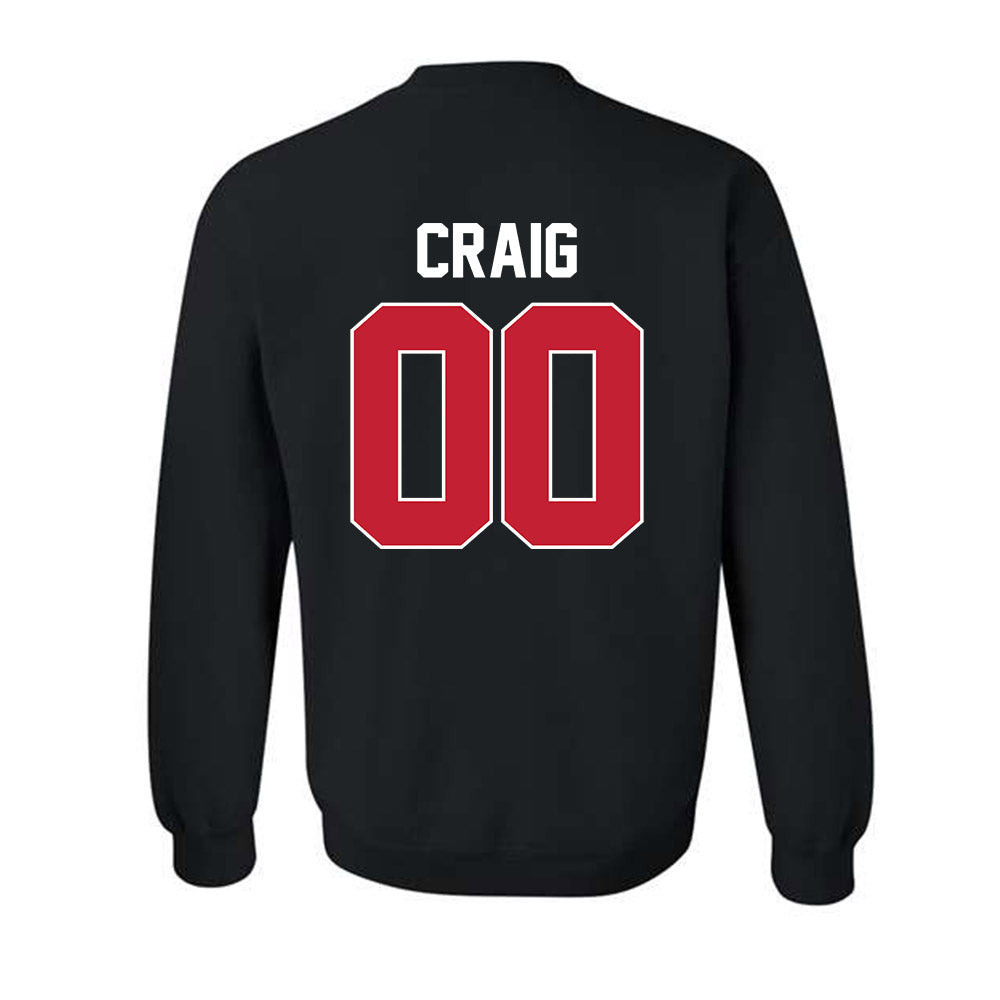 Ferris State - NCAA Football : Theotis Craig - Classic Shersey Crewneck Sweatshirt-1