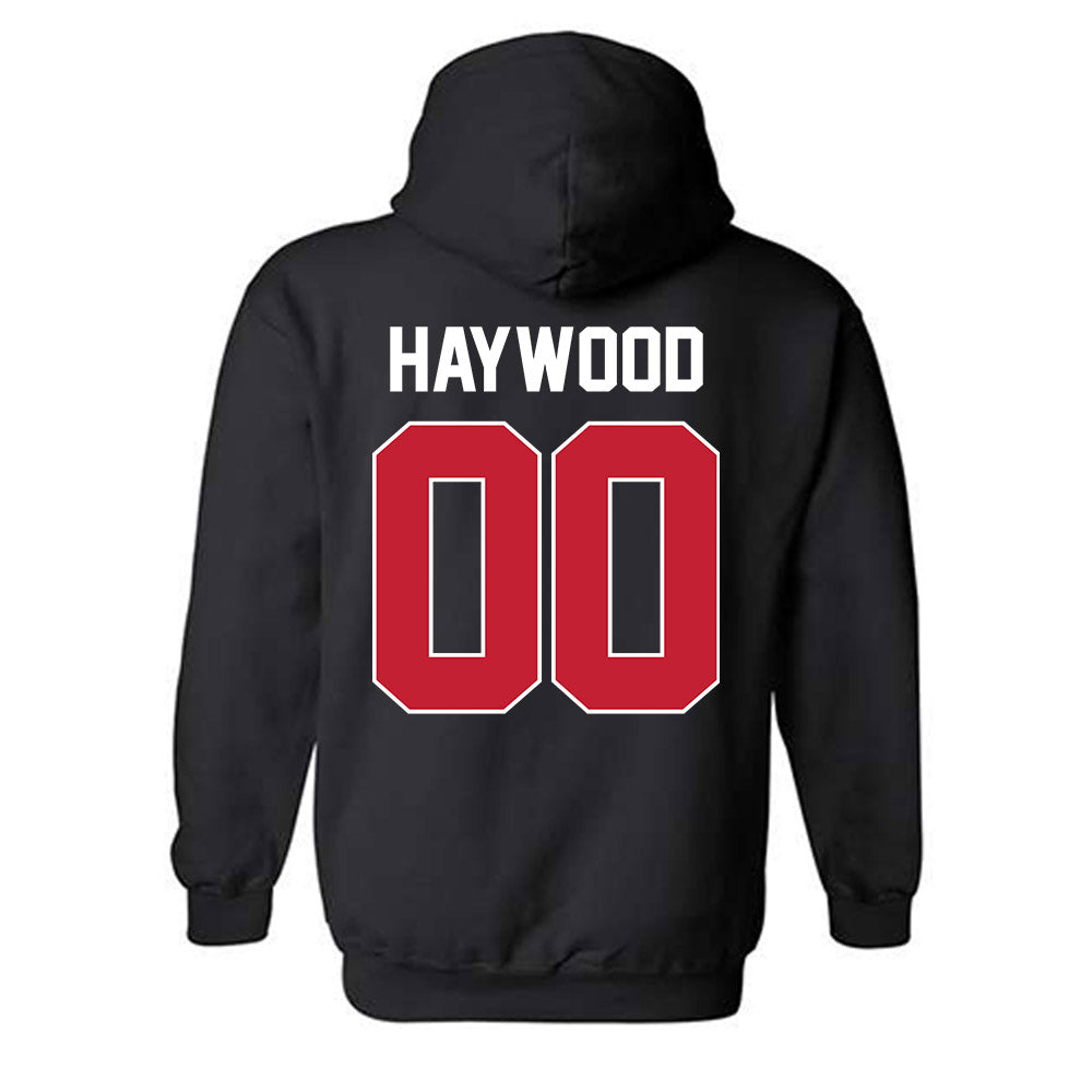 Ferris State - NCAA Football : Zackory Haywood - Classic Shersey Hooded Sweatshirt-1