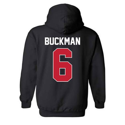 Ferris State - NCAA Women's Soccer : Haley Buckman - Classic Shersey Hooded Sweatshirt-1