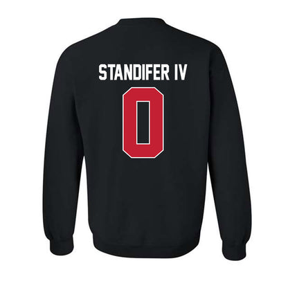 Ferris State - NCAA Football : Milton Standifer IV - Classic Shersey Crewneck Sweatshirt-1