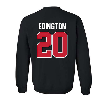 Ferris State - NCAA Football : Jaden Edington - Classic Shersey Crewneck Sweatshirt-1