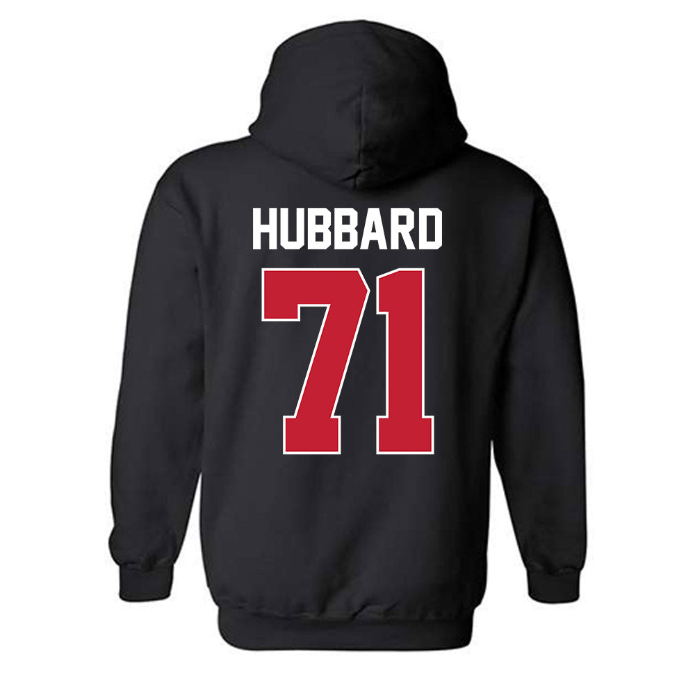 Ferris State - NCAA Football : Bubba Hubbard - Classic Shersey Hooded Sweatshirt-1