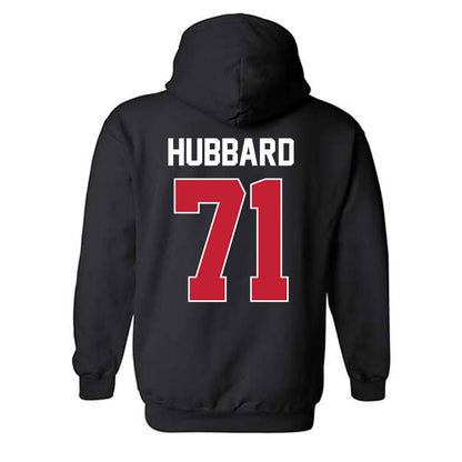 Ferris State - NCAA Football : Bubba Hubbard - Classic Shersey Hooded Sweatshirt-1