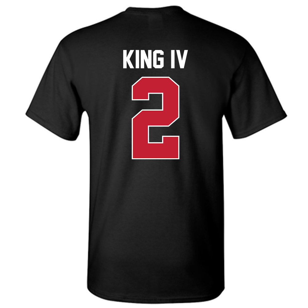 Ferris State - NCAA Football : Damion King IV - Classic Shersey T-Shirt-1