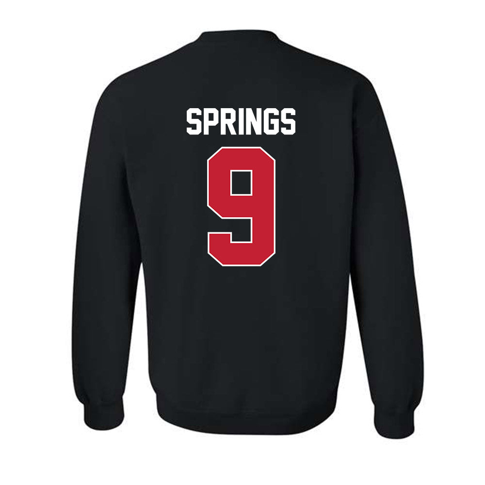 Ferris State - NCAA Football : Alex Springs - Classic Shersey Crewneck Sweatshirt-1