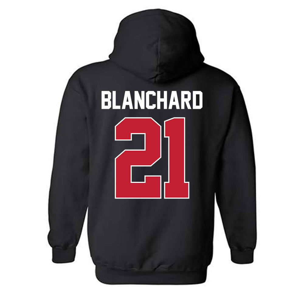 Ferris State - NCAA Women's Basketball : Kadyn Blanchard - Classic Shersey Hooded Sweatshirt-1