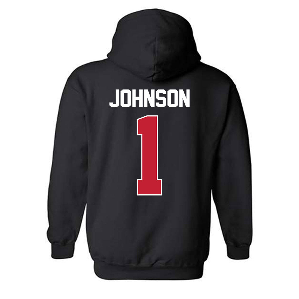 Ferris State - NCAA Football : Jalen Johnson - Classic Shersey Hooded Sweatshirt-1