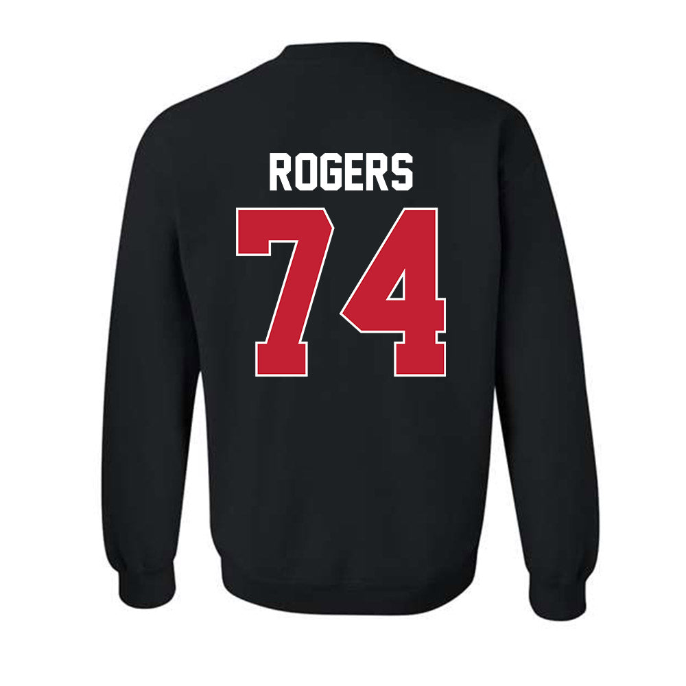 Ferris State - NCAA Football : Rashawn Rogers - Classic Shersey Crewneck Sweatshirt-1