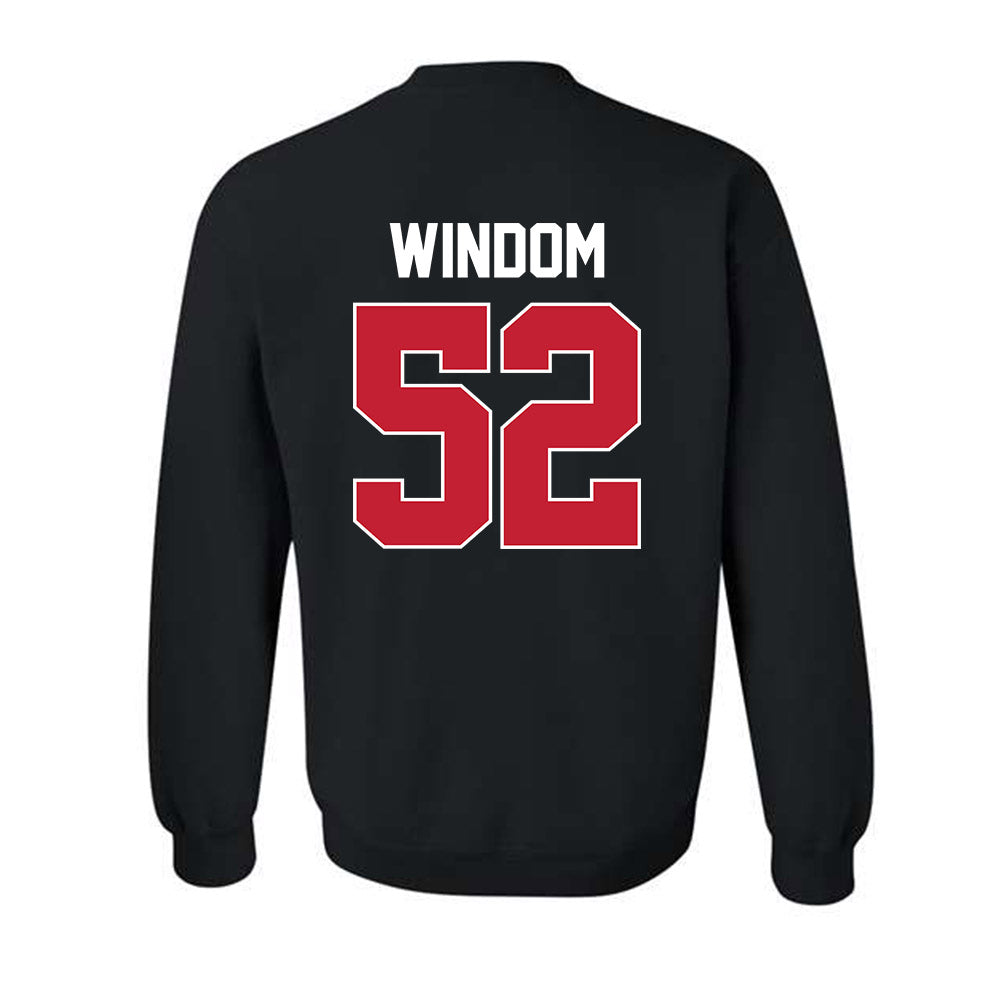 Ferris State - NCAA Football : Jarvis Windom - Classic Shersey Crewneck Sweatshirt-1