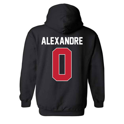 Ferris State - NCAA Football : Jacarvis Alexandre - Classic Shersey Hooded Sweatshirt-1