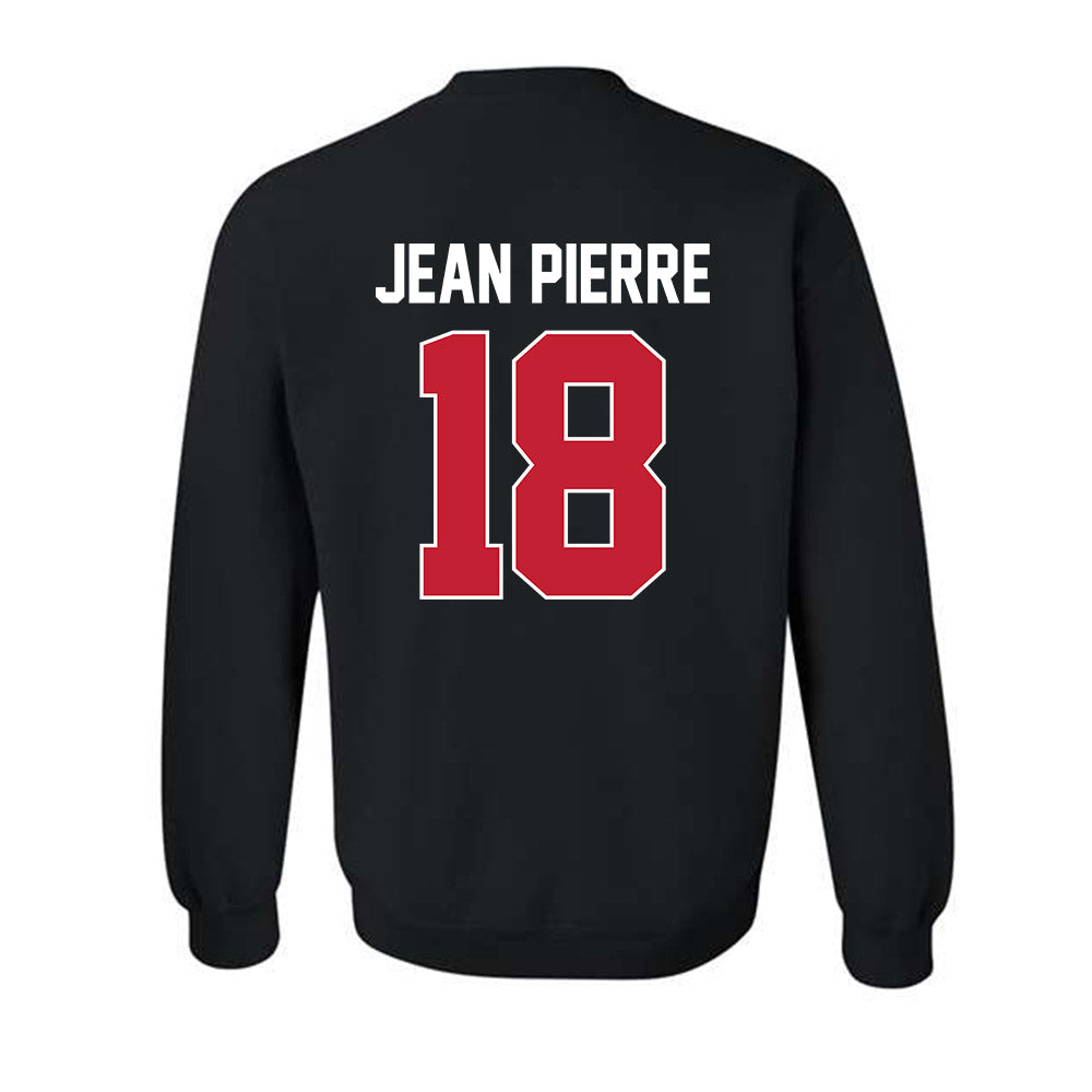 Ferris State - NCAA Football : Mervens Jean Pierre - Classic Shersey Crewneck Sweatshirt-1