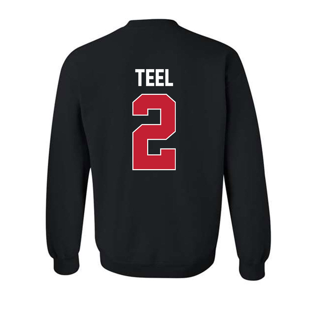 Ferris State - NCAA Football : Odell Teel - Classic Shersey Crewneck Sweatshirt-1