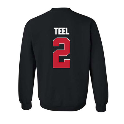 Ferris State - NCAA Football : Odell Teel - Classic Shersey Crewneck Sweatshirt-1