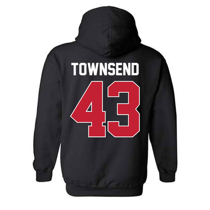 Ferris State - NCAA Football : Razah Townsend - Classic Shersey Hooded Sweatshirt-1