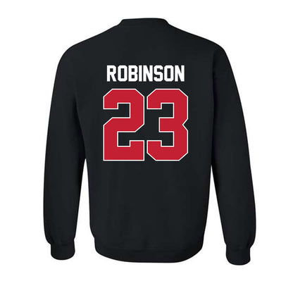 Ferris State - NCAA Football : James Robinson - Classic Shersey Crewneck Sweatshirt-1