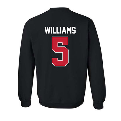Ferris State - NCAA Football : Jason Williams - Classic Shersey Crewneck Sweatshirt-1