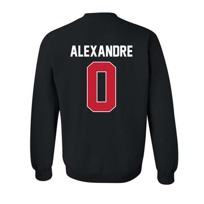 Ferris State - NCAA Football : Jacarvis Alexandre - Classic Shersey Crewneck Sweatshirt-1