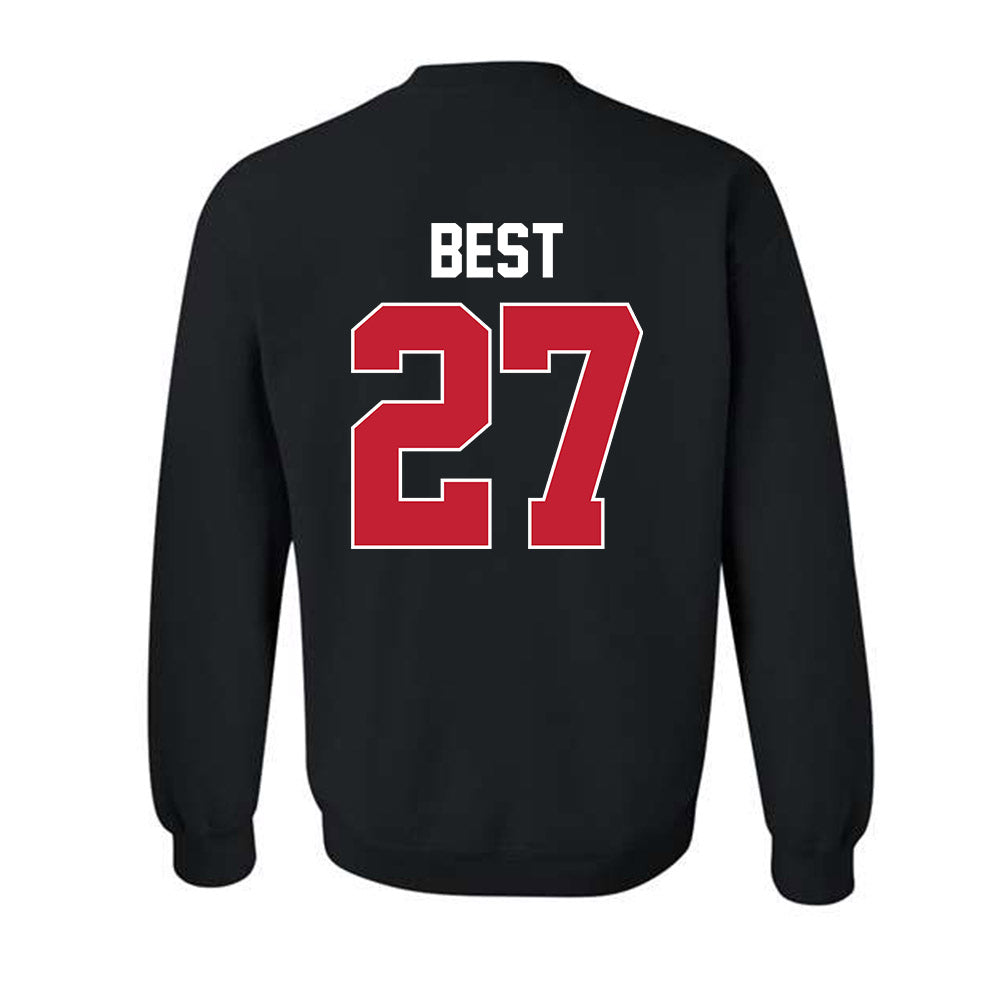 Ferris State - NCAA Men's Ice Hockey : Gavin Best - Classic Shersey Crewneck Sweatshirt-1