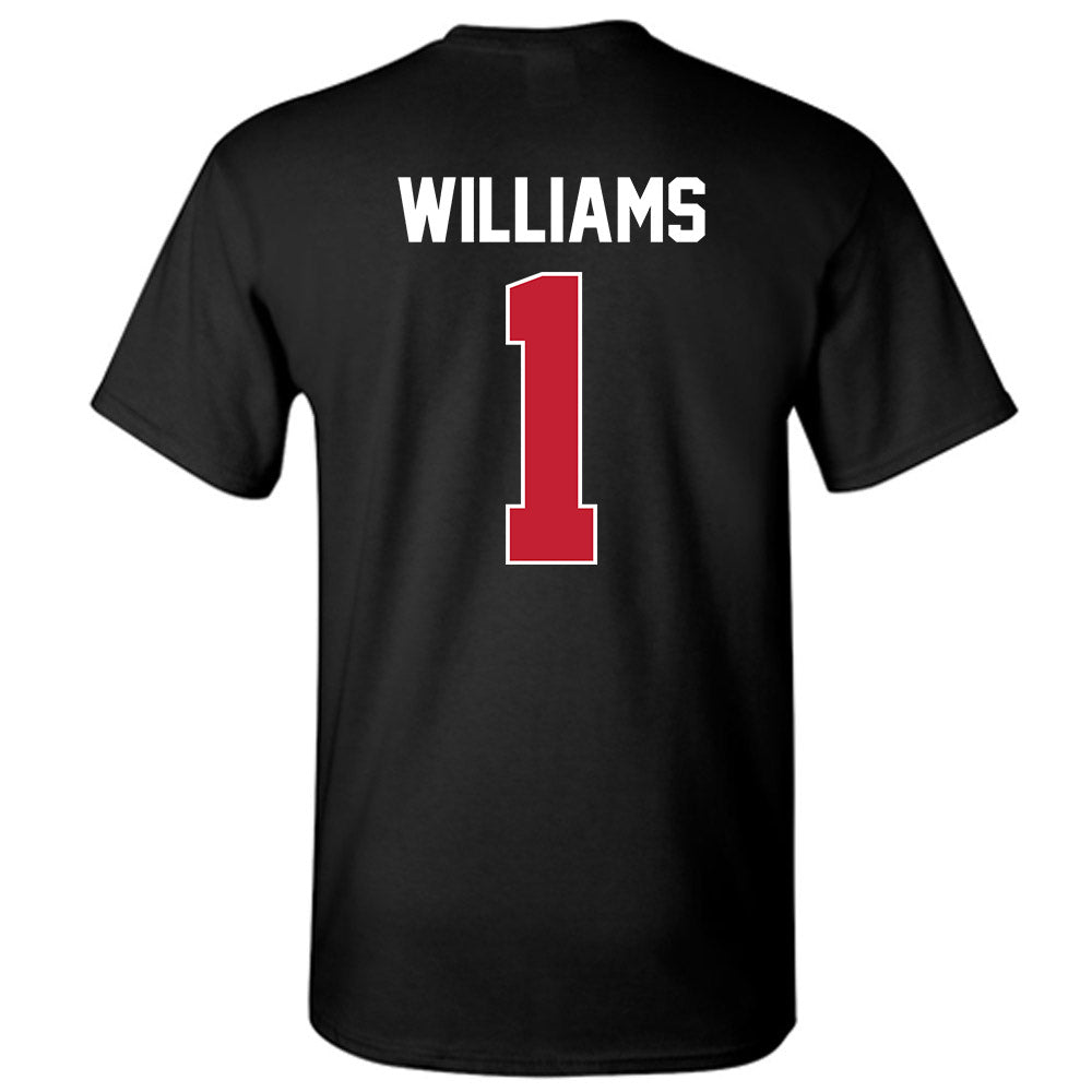 Ferris State - NCAA Men's Basketball : David Williams - Classic Shersey T-Shirt-1