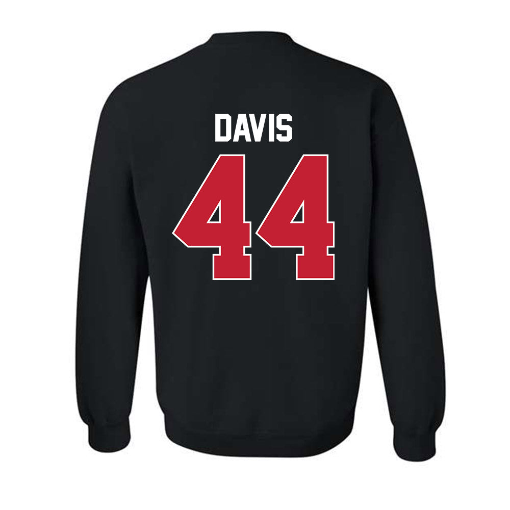 Ferris State - NCAA Football : Kailib Davis - Classic Shersey Crewneck Sweatshirt-1