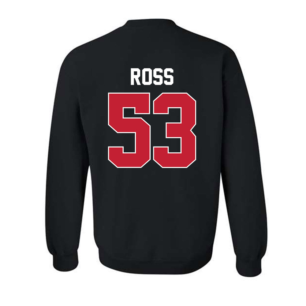 Ferris State - NCAA Football : Ryan Ross - Classic Shersey Crewneck Sweatshirt-1