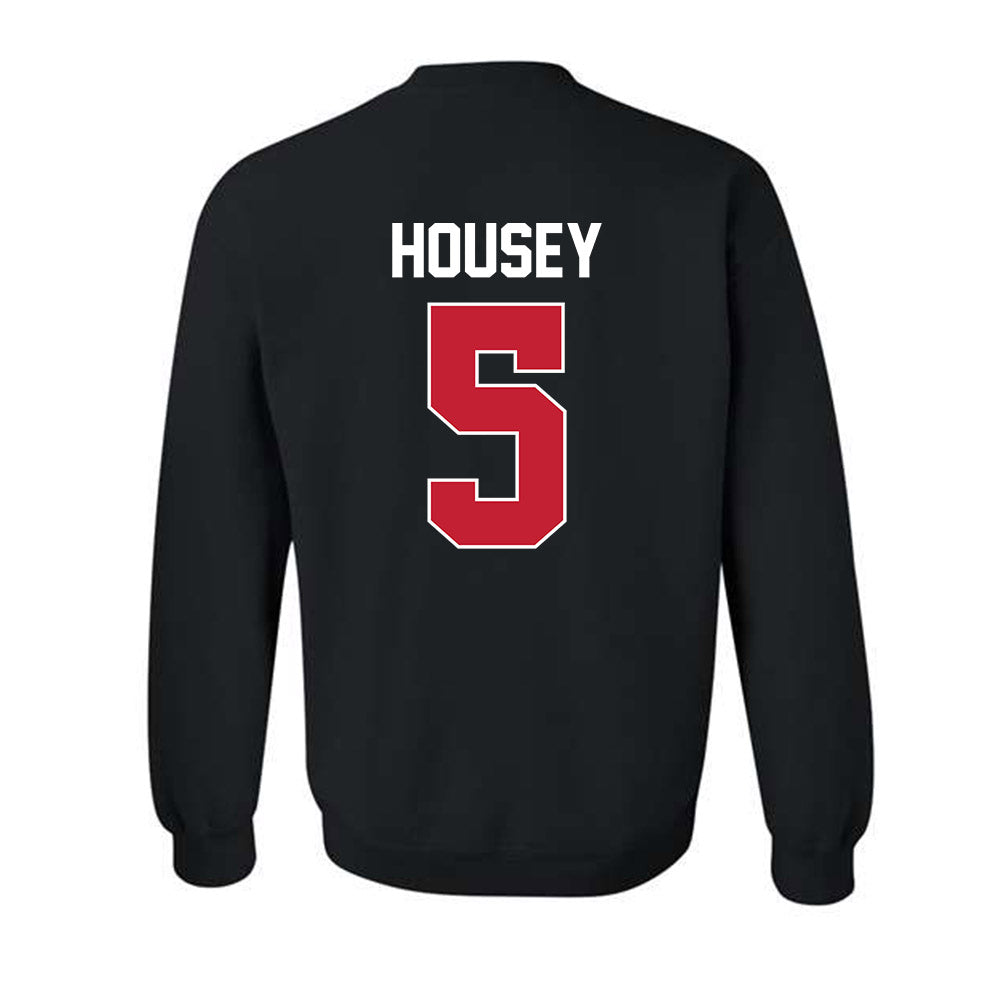 Ferris State - NCAA Football : Jeremiah Housey - Classic Shersey Crewneck Sweatshirt-1