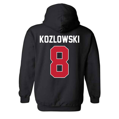 Ferris State - NCAA Softball : Alexis Kozlowski - Classic Shersey Hooded Sweatshirt-1