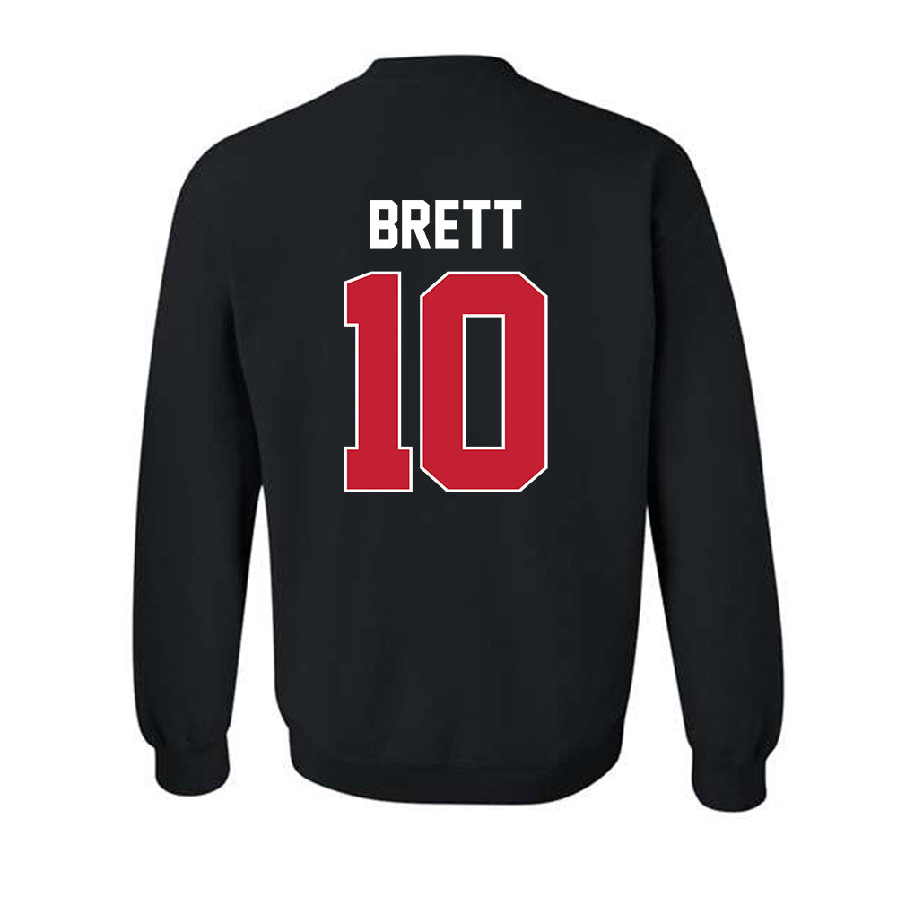 Ferris State - NCAA Football : Taariik Brett - Classic Shersey Crewneck Sweatshirt-1
